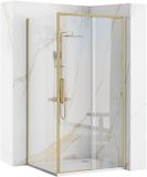 REA Rapid Slide 150x90 Hoekdouchecabine Gouden 150x90x195cm