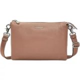 Mandarina Duck Mellow Leather Crossover voor dames, winterroze