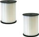 Merkloos Cadeaulint - 2x - Wit - 5 mm x 500 meter