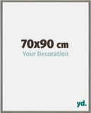 Your Decoration - Cadre photo 70x90 cm - Aluminium - Mercury Structuur - New York
