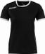 Kempa Curve Shirt Femme - Noir / Blanc - taille XXL
