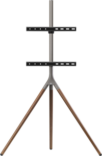 One For All Tripod Design Line WM 7471 TV Stand - Walnut & Grey