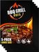 BBQ-grillmatten Set van 5 - 32 cm x 40 cm - Anti-aanbak