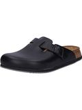 Birkenstock Boston Black narrow Fettleder Oiled Leather Heren Clogs - Zwart - Maat 42
