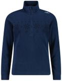 CMP Fleece 1/2 rits voor meisjes - Polyester - Blauwe inkt - 8 jaar
