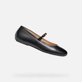 GEOX PALMARIA DAMES Ballerina's - Zwart - Maat 39,5
