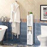 OEM Shenzhen Haorui Industrial Technology Co., Ltd. Bathroom Cabinet 22D x 26W x 118H centimetres, white