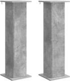 vidaXL Plantenstandaard 2 st betongrijs 30,5 x 30 x 100,5 cm