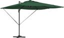 Syfax Parasol Groen 286 x 284 x 270 cm Aluminium en Polyester