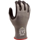 SHOWA AC800, Antistactic Industrial Protective Gloves, Nitril Palm Coating, Cut Level D, Touch Screen Compatibel, Grijs, 12 paar, Maat Medium