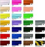 Folia Chenilledraad 50cm lang - 200 stuks assorti 8mm doorsnee