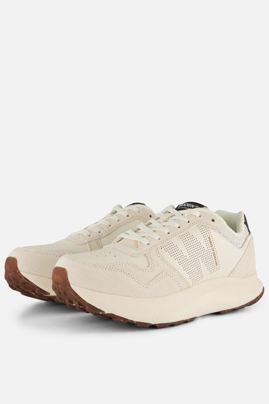 Woden Mathilde Runner Leather Sneakers Dames Wit