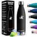 Thermosfles voor kinderen, 750 ml, BPA-vrij, dubbelwandig, roestvrij staal, geschikt voor koolzuurhoudende dranken, sport, outdoor, fietsen, fitness, yoga