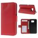 LD Case A000140 Hardcase voor Samsung Galaxy S6 G920 met kaartenvak, rood