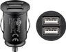 Goobay USB autolader met 2 poorten - 3,1A / zwart