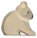 Koala en bois, assis, fait main, dimensions : 5,7 x 5,8 x 2,5 cm