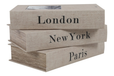 Coppens Book Opbergbox rechthoek New York, Paris, Londen
