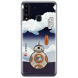 ERT GROUP mobiel telefoonhoesje voor Samsung A20S origineel en officieel erkend Star Wars patroon BB 8 011
