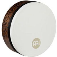 Meinl Percussion FD18T-D-TF Deep Shell Tar, Frame Drum met kunststofvacht, diameter, bruin burl 12 inch