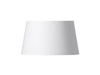 Watt & Veke Abat-jour droit basique, blanc, Ø 33 cm