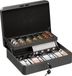 Relaxdays Geldkistje met slot - 8,5 x 30,5 x 24,5 cm - Groen