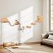 Poteau griffoir lit XXL - Ø 45 cm - Profondeur 12 cm - Beige - Pour chats lourds