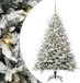 vidaXL Artificial Pre-lit Christmas Tree with Ball Set Green 150 cm