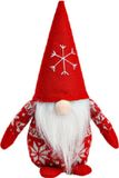 Merkloos / Sans marque G. Wurm Gmbh + Co. Kg Pluche gnome/dwerg decoratie pop/knuffel rood 20 cm