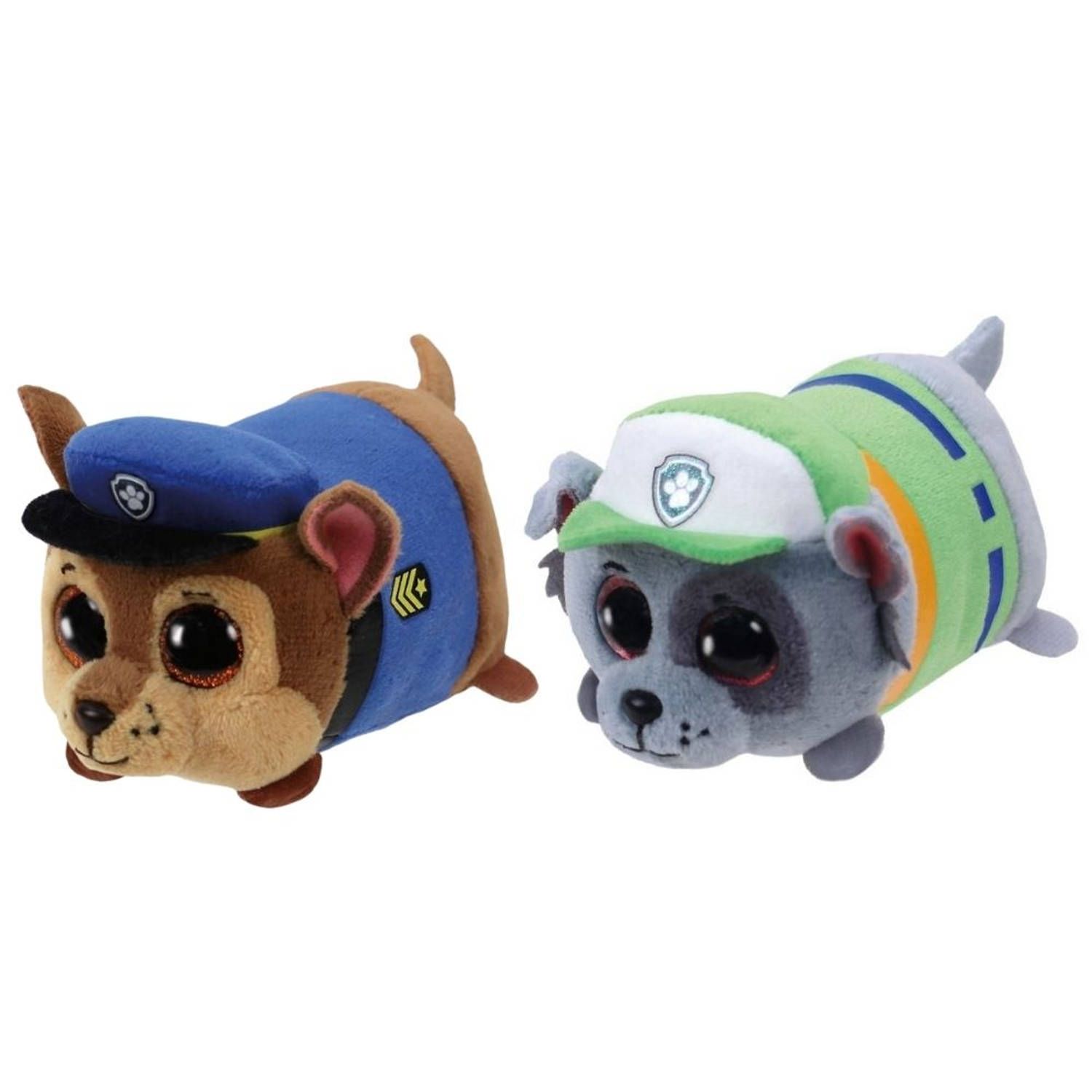 TY - Knuffel - Teeny Paw Patrol - Chase & Rocky - Meerkleurig