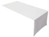 Lemos Home Tafelloper van hoogwaardige kwaliteit, 100% katoen, concept collectie, kleur en maat naar keuze (Tafelloper, 45 x 120 cm, Wit)