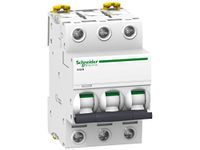 Schneider Electric A9F74101 Thermo-magnetische zekeringsautomaat iC60N, 1P, 1A, C-curve (schakelaar), wit