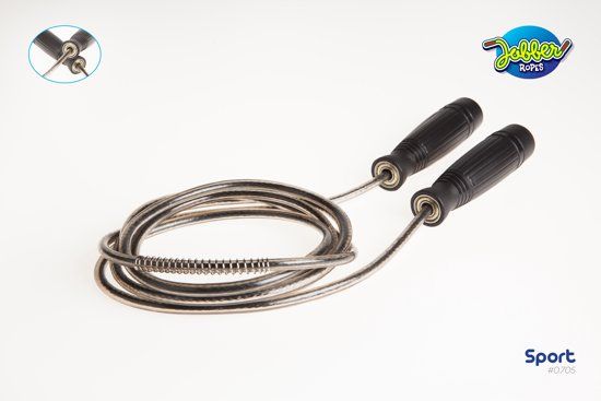 Jobber Ropes Sport Springtouw Crossfit Jump Rope - Zwart