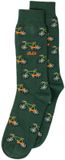Alfredo Gonzales unisex sokken bicycles groen