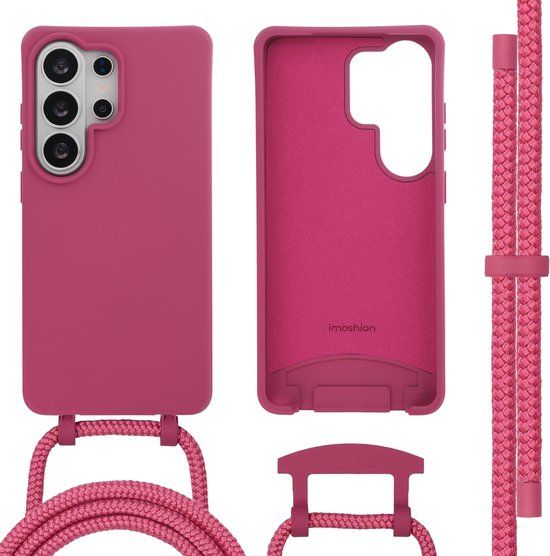 imoshion Color Backcover met afneembaar koord met MagSafe voor de Samsung Galaxy S26 Ultra - Raspberry