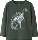 NAME IT Jongens Lange Mouwen Shirt 116 Katoen Dierenprint Sycamore