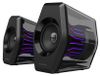 Edifier Enceintes de jeu pour PC - G2000 Pro - 2.0 canaux - 32W - drivers de 7,62 cm - éclairage RGB - Bluetooth - Noir