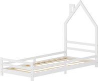 ML-Design Kinderbed huis 90x200 cm Wit
