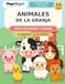 Animales de la Granja para Recortar y Pegar: Aprende a usar las tijeras jugando