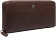 The Chesterfield Brand Leren Portemonnee Livorno Wallet Brown Donkerbruin
