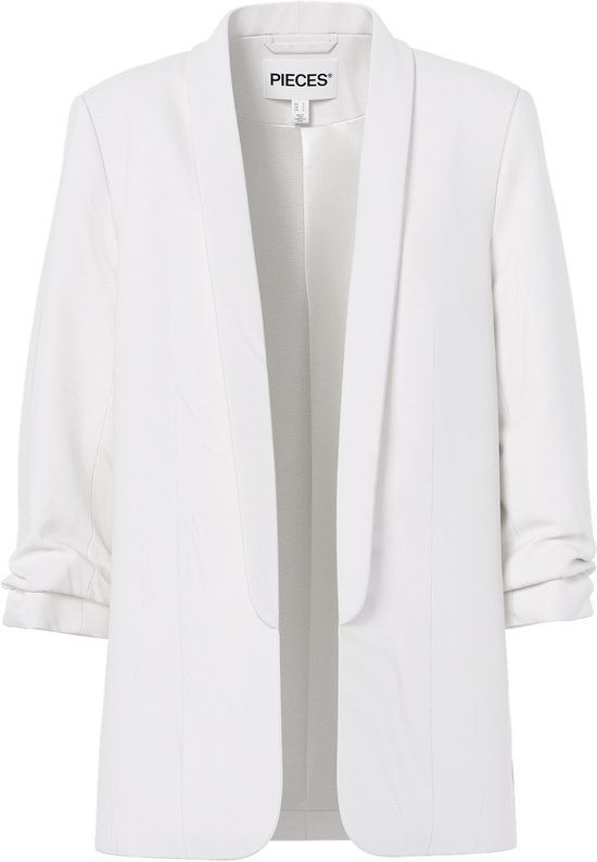PIECES PCBOSELLA 3/4 Blazer Dames - Cloud Dancer - Maat XL