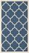 Safavieh Trellis Indoor/Outdoor Geweven Gebiedsdeken, Courtyard collectie, CY6914, in Navy & Beige, 79 X 152 cm