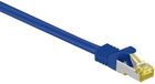 Wentronic 91565 - Cat 6 STP-kabel - RJ45 - 0.25 m - Blauw