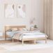 Prolenta Maison Exclusive - Bedframe, bruin, 120 x 190 cm, massief grenenhout