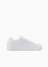 A|X Armani Exchange Baskets en cuir blanc pour femme XW000295AF11912U0002