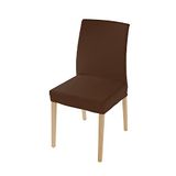 Più bello Bielastische Stoelbekleding Set, Bruin (2 stuks)