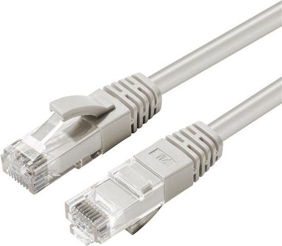 Microconnect UTP-kabels 0.4m Cat6 RJ-45 Grijs