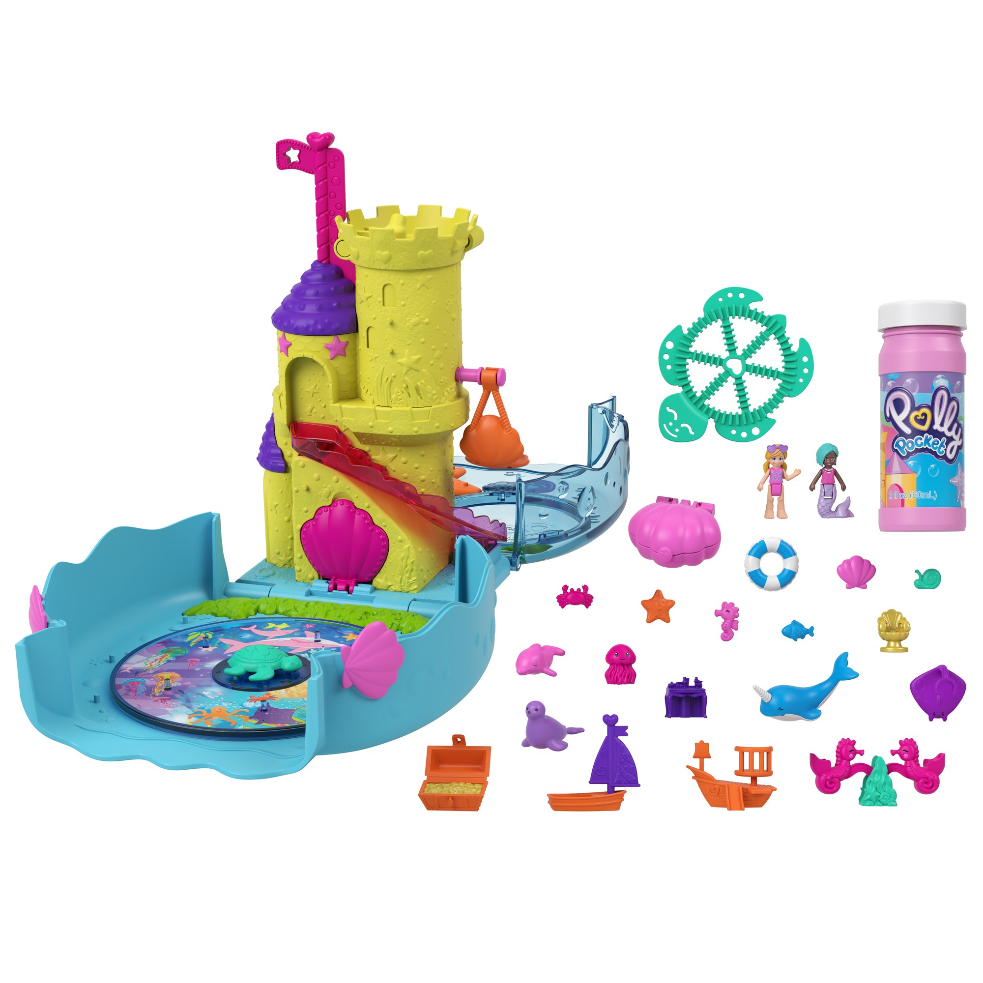 Polly Pocket POLLY POCKET BUBBLE AQUARIUM Playset