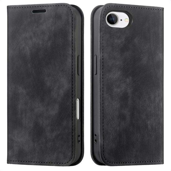 imoshion Slim Bookcase - Geschikt voor Apple iPhone 17e / 16e - Zwart