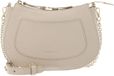 Coccinelle Leren schoudertas C-Easy Mini Crossover Bag Sandshell beige