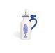 Excelsa Oceaanolie/azijnfles, keramiek, wit en blauw, 150 ml